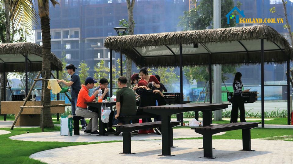 Khu nướng BBQ Vinhome Smart City