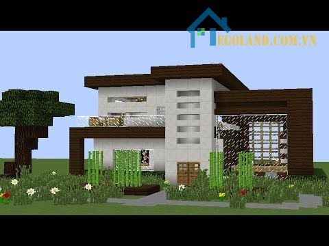 Mẫu xây nhà trong Minecraft 20