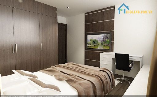 Kích thước phòng ngủ tiêu chuẩn cho chung cư