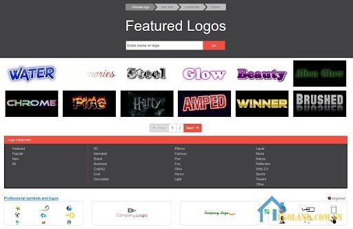 Phần mềm thiết kế logo online được nhiều người lựa chọn nhất hiện nay chính là Flaming Text