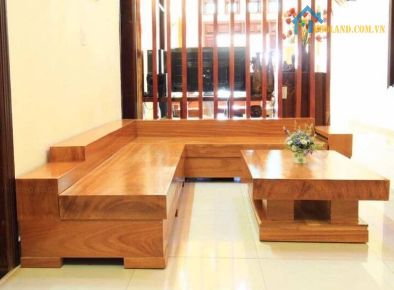 Mẫu 1 : bàn ghế gỗ phòng khách giá 5 triệu